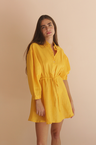 MAR DRESS YELLOW